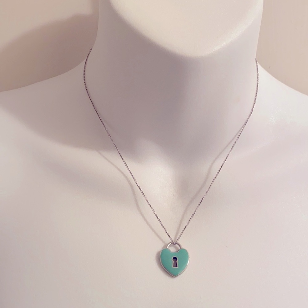 Tiffany & Co. Heart Lock Necklace Pendant